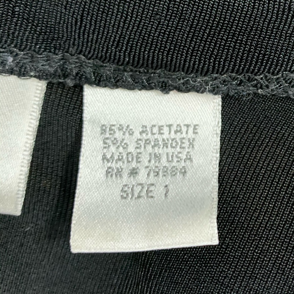 Chicos Travelers Black Open Front Cardigan - Picture 5 of 6